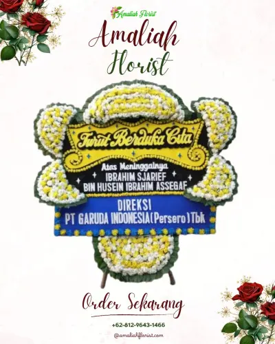 Papan Bunga Duka di Cimenyan